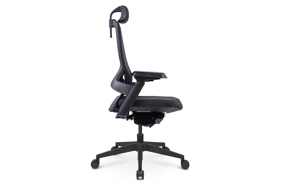 Chaise de bureau ergonomique avec appui-tête