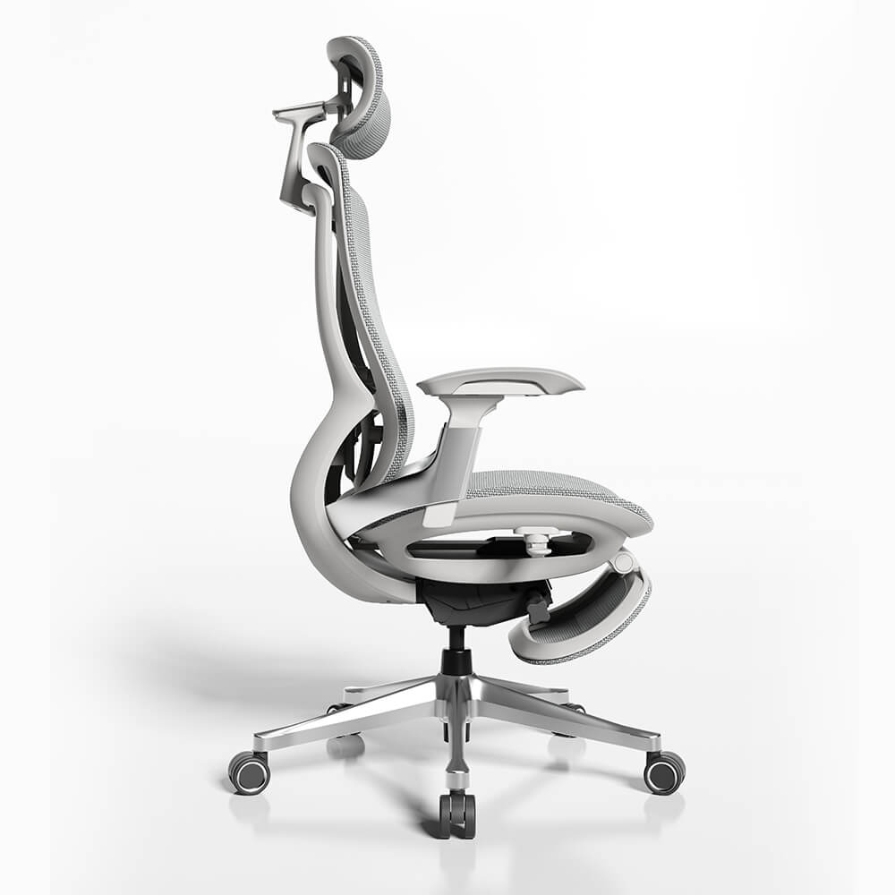 Chaise de travail Boss Mesh avec roues